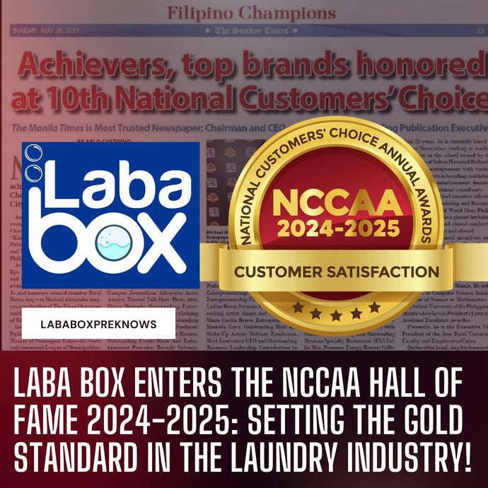 LABA BOX inducted into NCAA Hall of Fame as the LEADING Laundry Business Provider